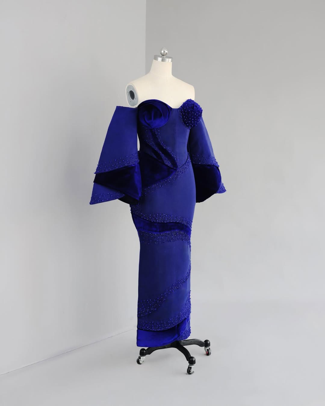 The "Bulanko" Aso Oke Dress